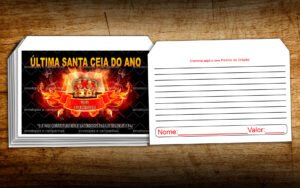 Envelope Santa Ceia - Última do Ano - Reis e Sacerdotes