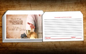 Envelope Santa Ceia - Vinde a Mim - Bege