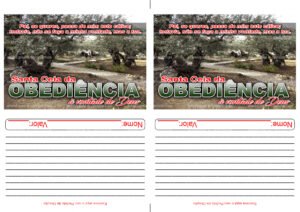 Envelopes 2x1 - Santa Ceia Obediência à vontade de Deus