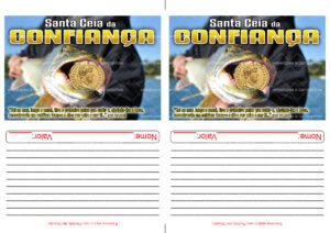 Envelopes 2x1 - Santa Ceia da Confiança - Moeda