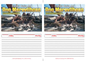 Envelopes 2x1 - Santa Ceia do Ano Maravilhoso - Pesca