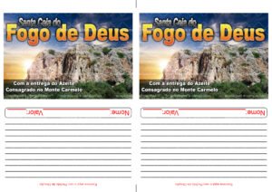 Envelopes 2x1 - Santa Ceia do Fogo de Deus 02