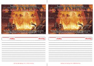 Envelopes 2x1 - Santa Ceia do Grande Livramento 02