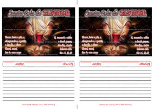 Envelopes 2x1 - Santa Ceia do SENHOR 03