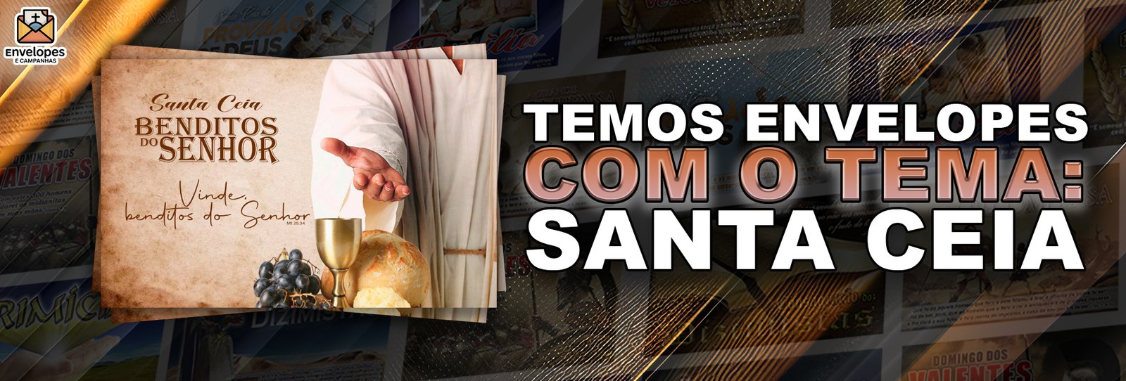 Banner Início - Tema Santa Ceia