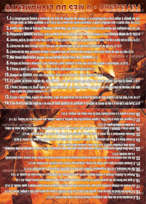 Cartão Fevereiro - O Mês do Livramento 02