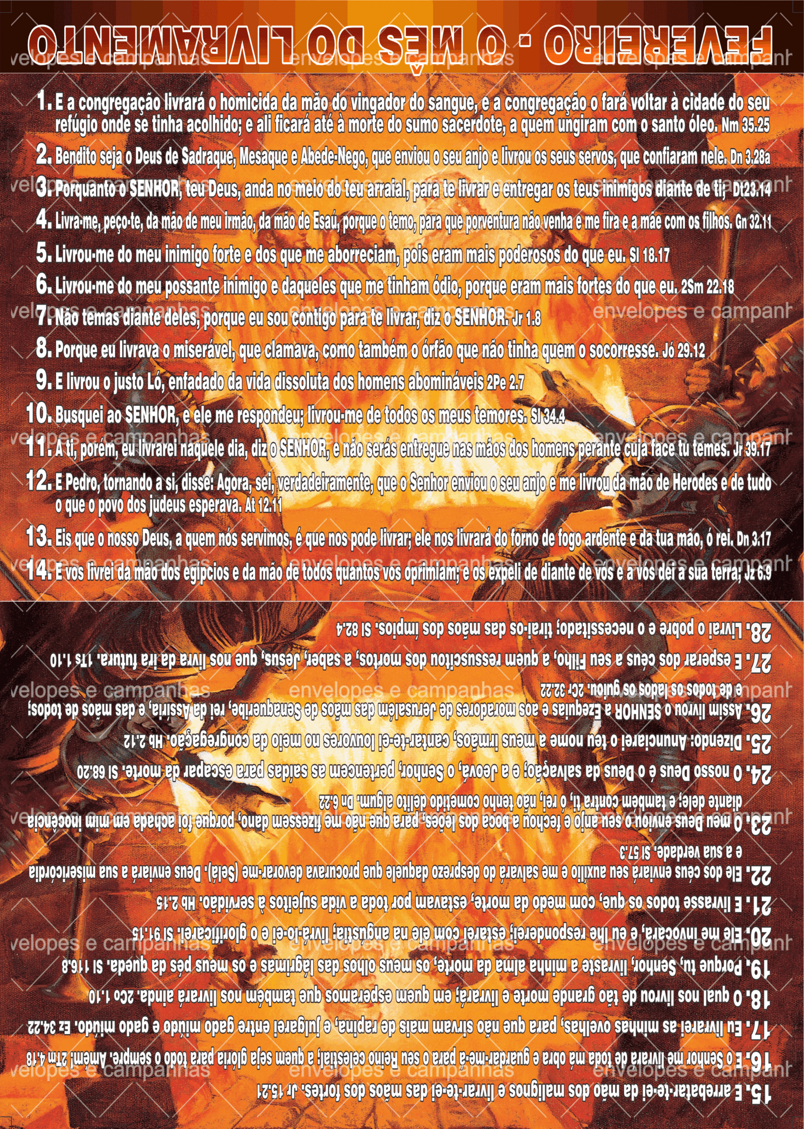 Cartão Fevereiro - O Mês do Livramento 02