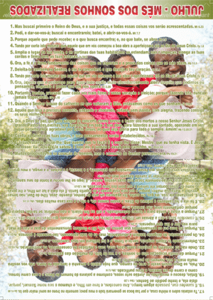 Cartão Julho - Mês dos Sonhos Realizados 1