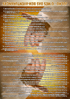 Cartão Julho - O Mês das Bem-Aventuranças 3