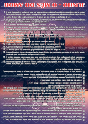 Cartão Junho - O Mês do Amor 3