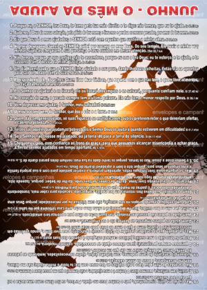 Cartão Junho - O Mês da Ajuda 2