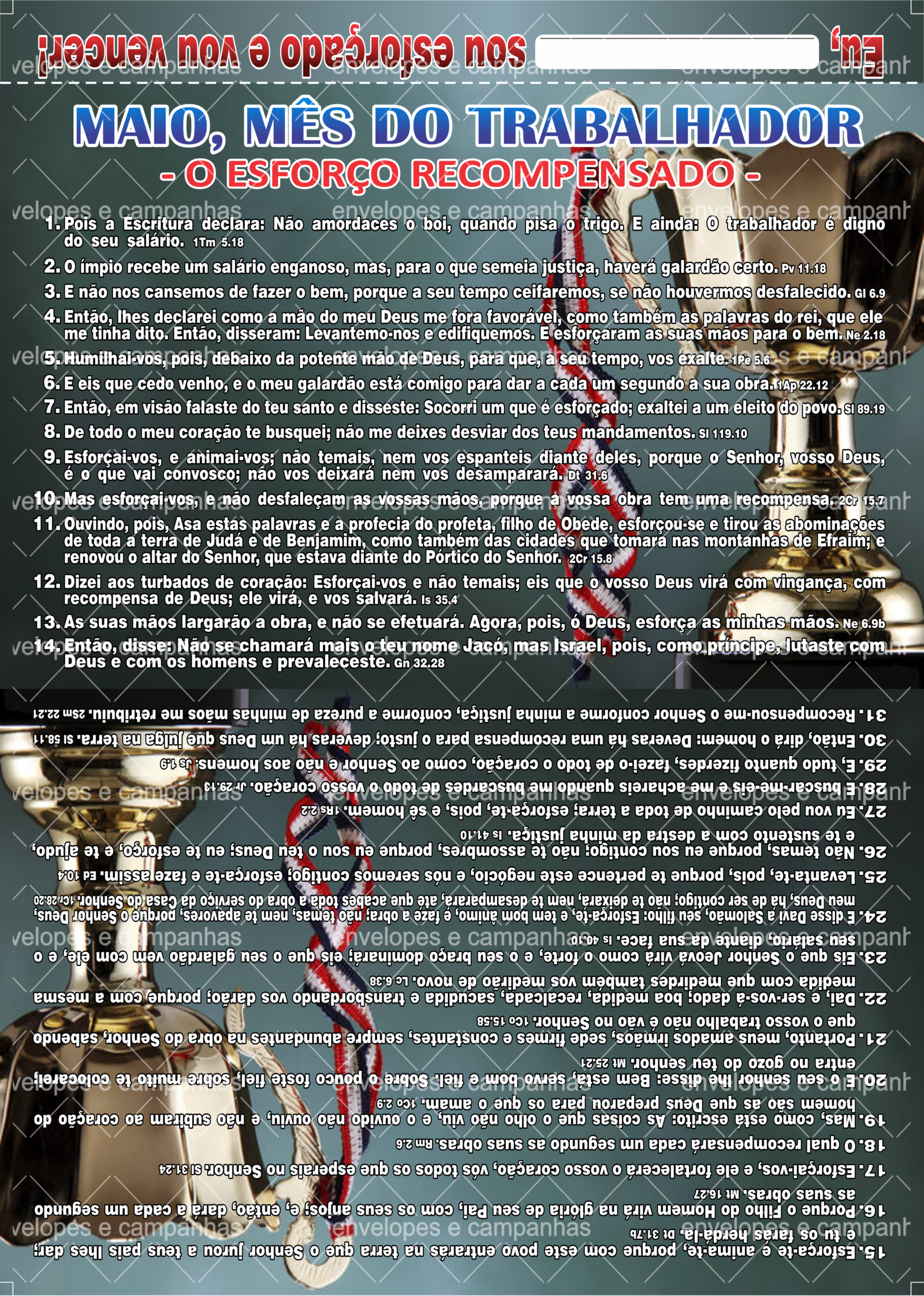 Cartão Maio - Mês do Trabalhador - Esforço Recompensado 4