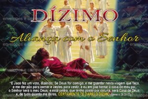 Envelope Dízimo - Jacó 1 (Envelope 1/2 Ofício ou 2 numa folha A4)
