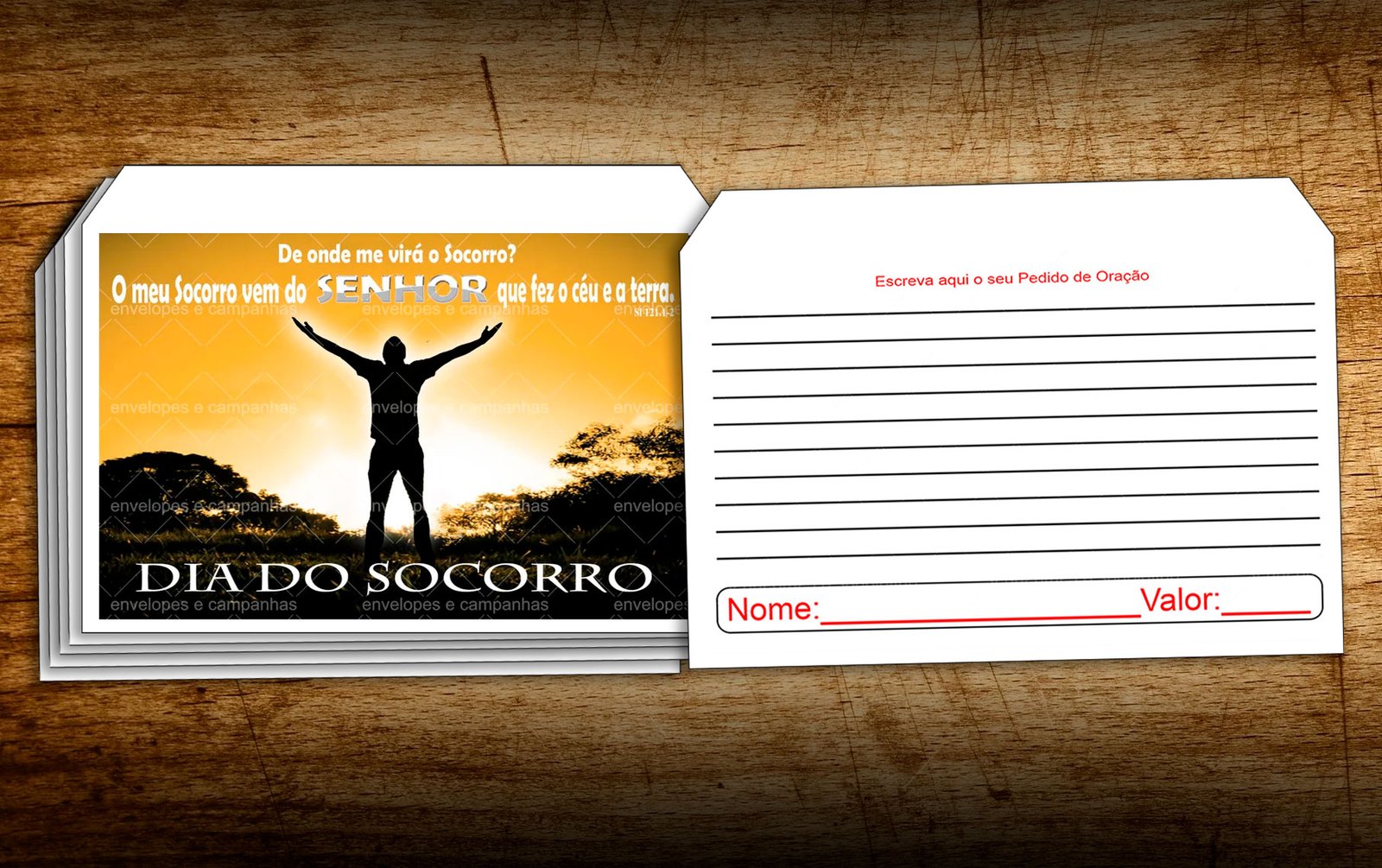 Envelope Dia do Socorro