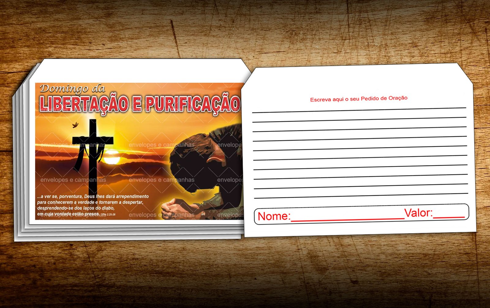 Envelope Domingo da Libertação e Purificação