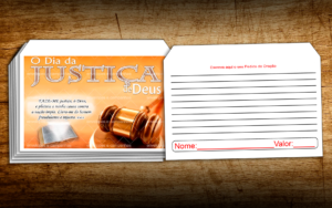 Envelope O Dia da Justiça de Deus