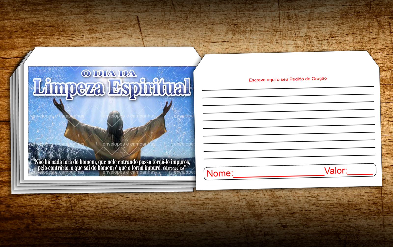 Envelope O Dia da Limpeza Espiritual