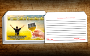 Envelope O meu Cálice Transborda