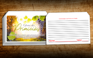 Envelope Oferta das Primícias