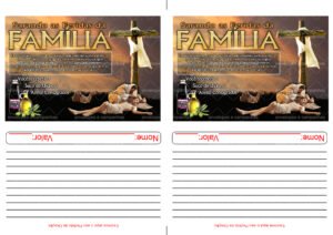 Envelope Sarando as Feridas da Família (2 numa folha A4)