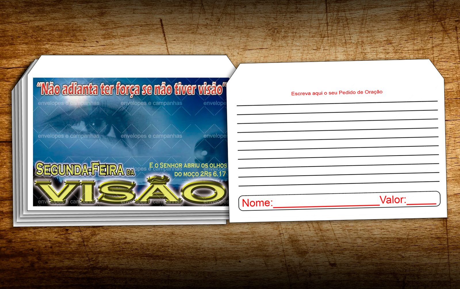 Envelope Segunda-feira da Visão nº 1