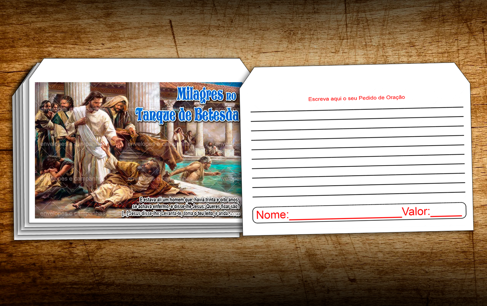 Envelope Tanque de Betesda