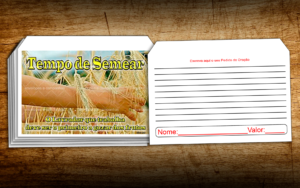 Envelope Tempo de Semear