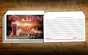 Envelope Vale de Ossos Secos - Profetiza - 2 em uma Folha A4