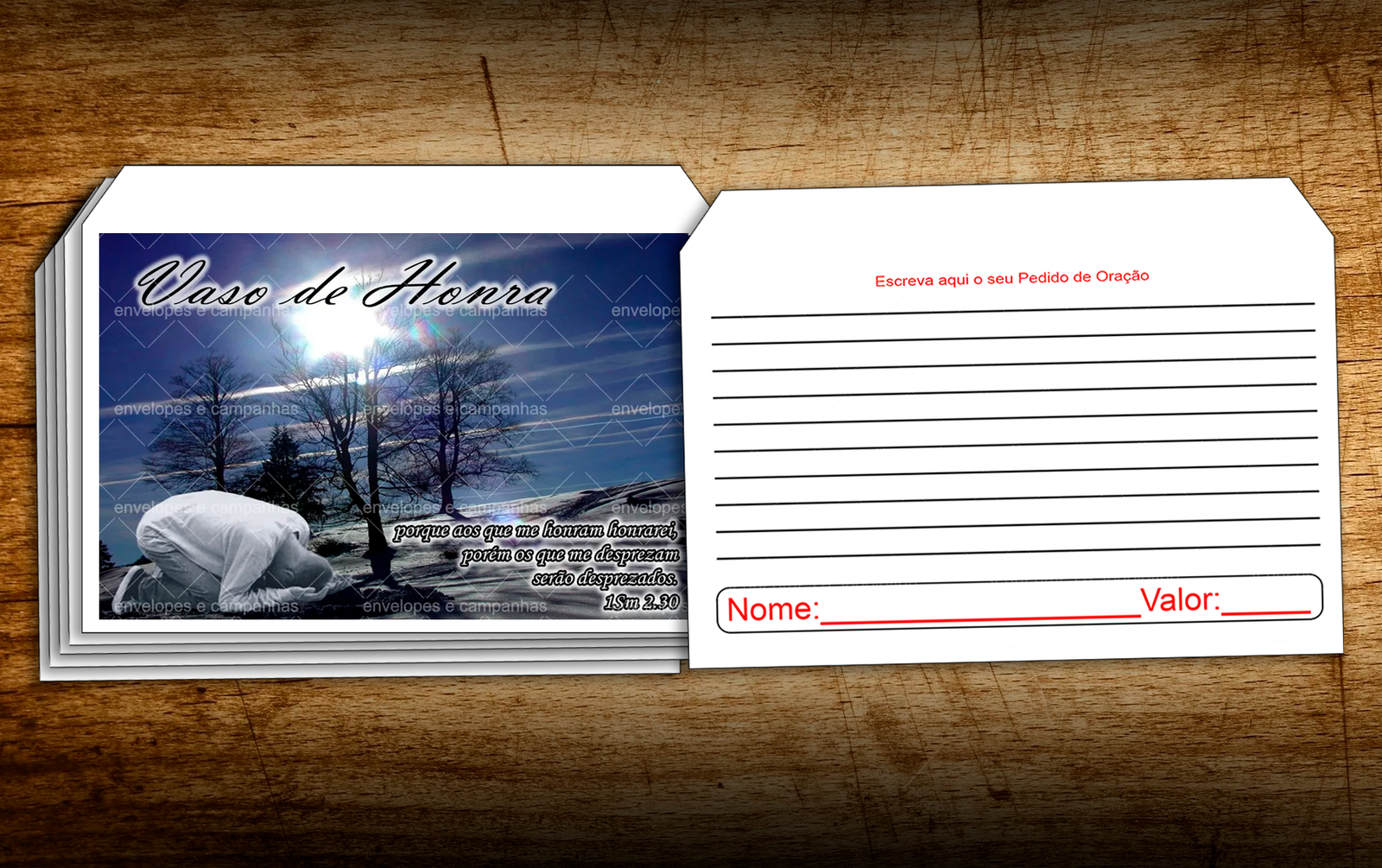 Envelope Vaso de Honra nº 1