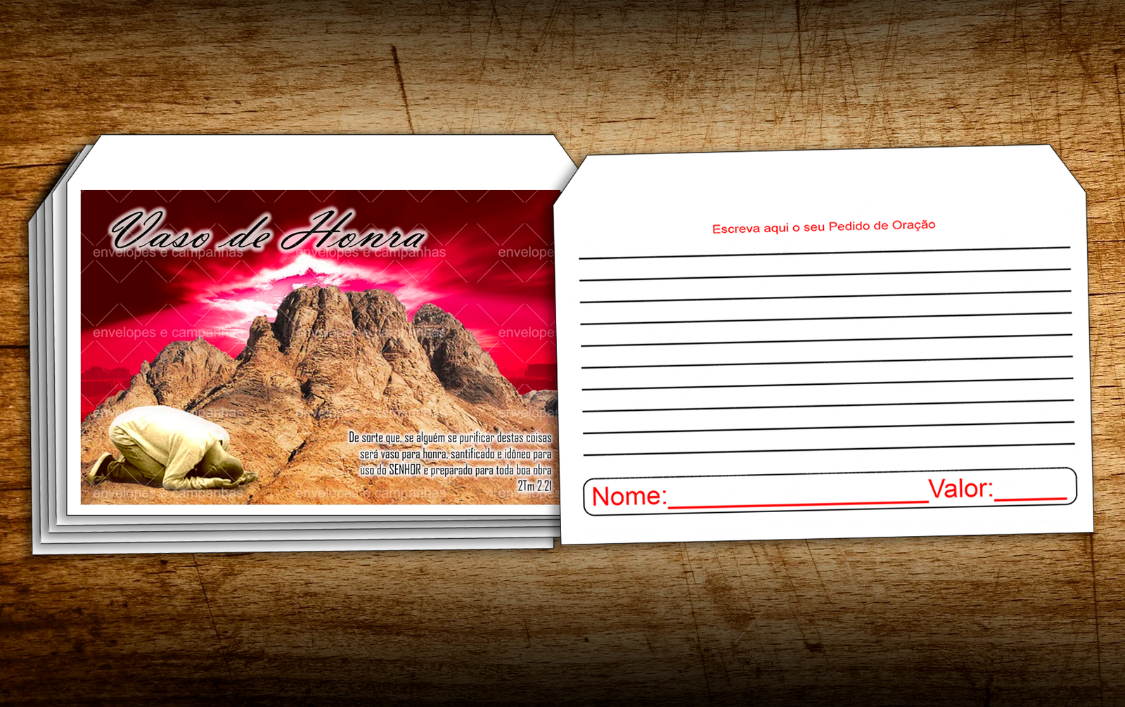 Envelope Vaso de Honra nº 2