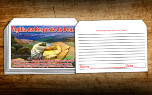 Envelope Vigília da Resposta de Deus