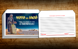 Envelope Voto de Jacó (2 numa folha A4)