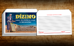Envelope de Dízimo - Dízimo Jacó nº 2