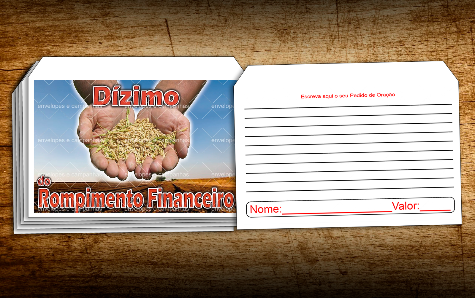 Envelope de Dízimo - Dízimo do Rompimento Financeiro