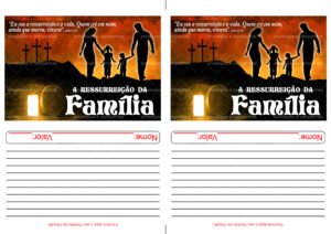 Envelope A Ressurreição da Família (2 numa folha A4)