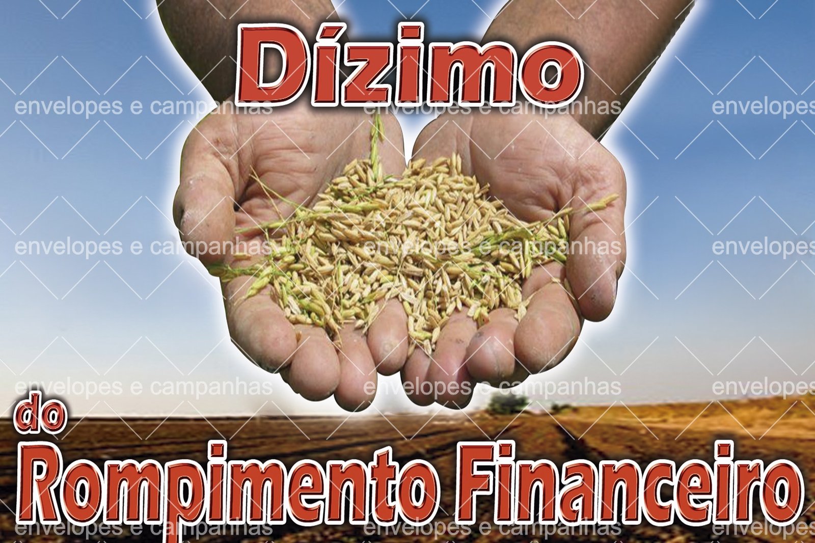 Envelope Dízimo do Rompimento Financeiro (2 numa folha A4)