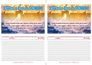 Envelope Edificai a casa do SENHOR 02 (2 numa folha A4)