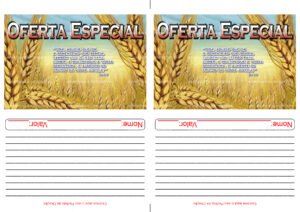 Envelope Oferta Especial (2 numa folha A4)