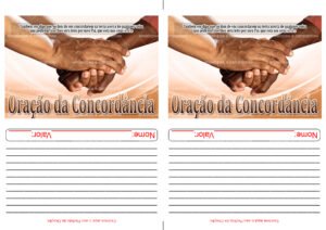 Envelope Oração da Concordância 02 (2 numa folha A4)