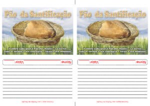 Envelope Pão da Santificação (2 numa folha A4)
