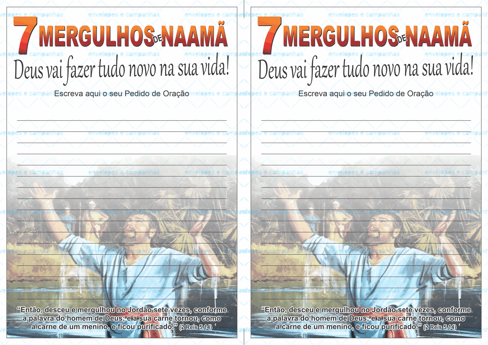 Pedido de Oração - 7 Mergulhos de Naamã 01
