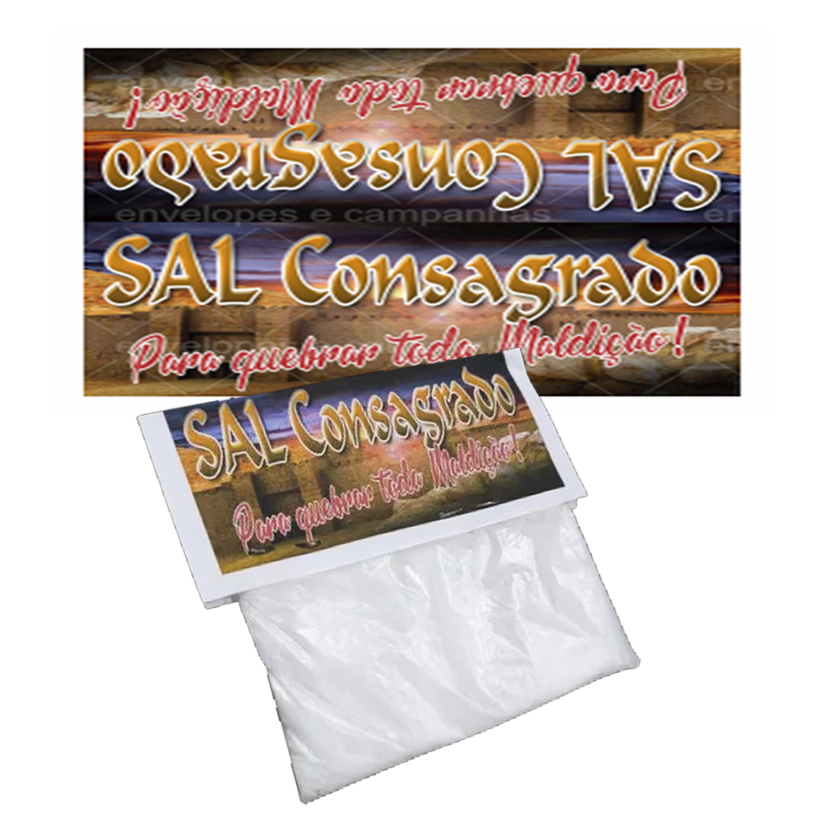 Rótulo Sal Consagrado
