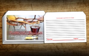 Envelope Santa Ceia da Santificação e Livramento