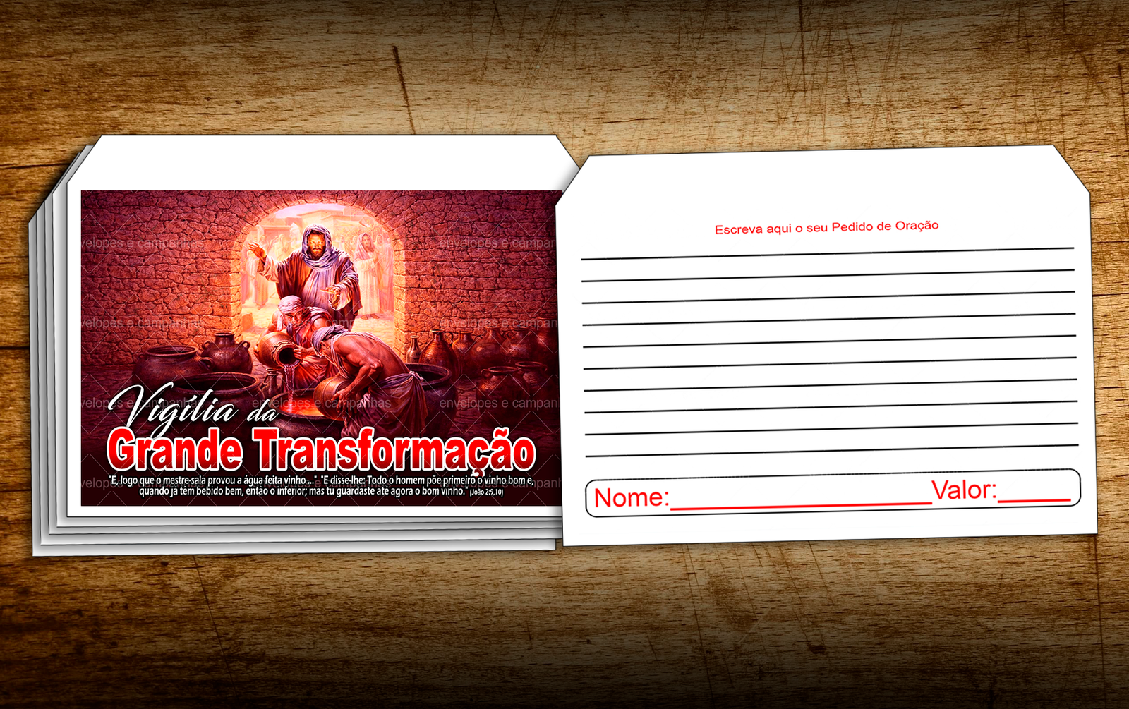 Envelope Vigília da Grande Transformação